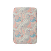 Japans stijlpatroon. Illustratie. Badmat (Voorkant Verticaal)