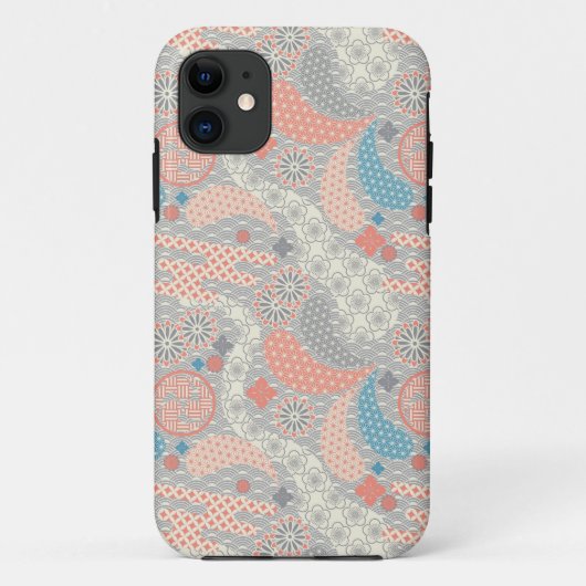 Japans stijlpatroon. Illustratie. Case-Mate iPhone Case (Achterkant)