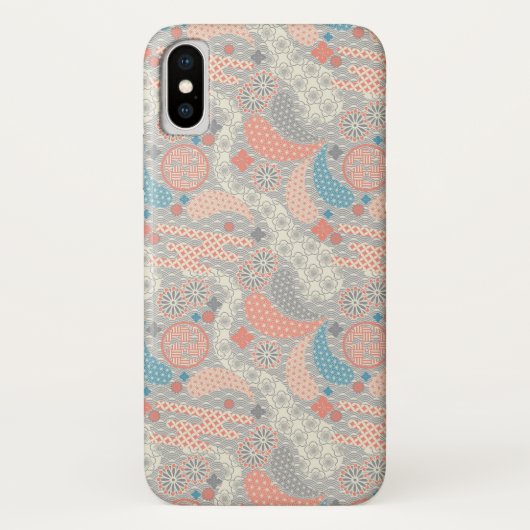Japans stijlpatroon. Illustratie. Case-Mate iPhone Case (Achterkant)