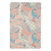 Japans stijlpatroon. Illustratie. Mini Klembord (Achterkant)