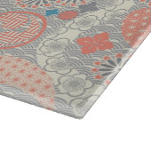 Japans stijlpatroon. Illustratie. Snijplank (Hoek)