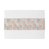 Japans stijlpatroon. Illustratie. Uitnodigingen Wikkel (Achterkant Voorbeeld)