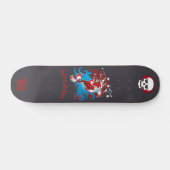 Japans stijlskateboard met anagram 風 aangepast persoonlijk skateboard (Horizontaal)