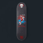 Japans stijlskateboard met anagram 風 aangepast persoonlijk skateboard<br><div class="desc">Een aanpasbaar schaats in Japanse stijl met het anagram 風 voor "Wind". U kunt het ook personaliseren met jouw naam</div>