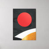 Japans stijltekencanvas afdrukken (Voorkant)
