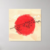 Japans stijltekencanvas afdrukken (Voorkant)