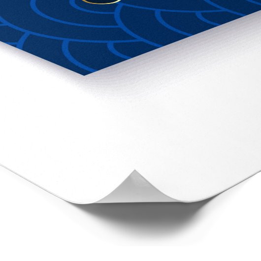 Japans stijltekenPoster Poster (Hoek)