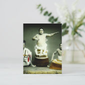  Japans Sumo Wrestlers Oud Japan Briefkaart (Staand voorkant)
