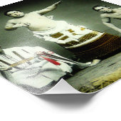  Japans Sumo Wrestlers Oud Japan Foto Afdruk (Hoek)