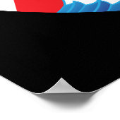 Japans surfer meisje poster (Hoek)