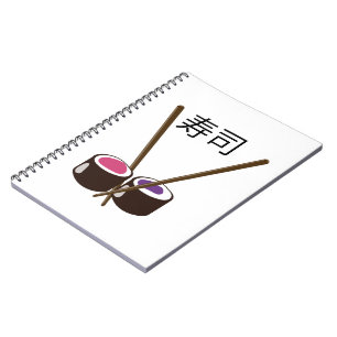 Japans Sushi Chopsticks Notitieboek
