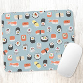 Japans Sushi Food Art Pattern Muismat