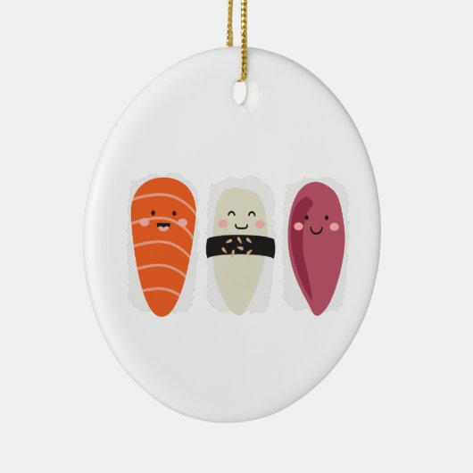 Japans Sushi Keramisch Ornament (Rechts)
