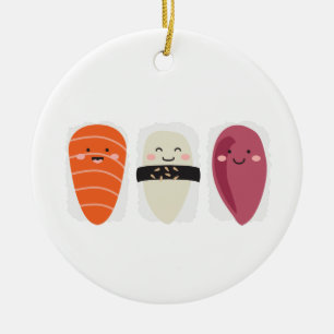 Japans Sushi Keramisch Ornament