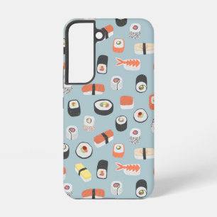 Japans Sushi Pattern Samsung Galaxy Hoesje