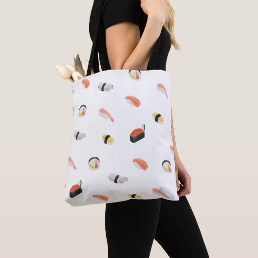 Japans Sushi Pattern Tote Bag (Dichtbij)