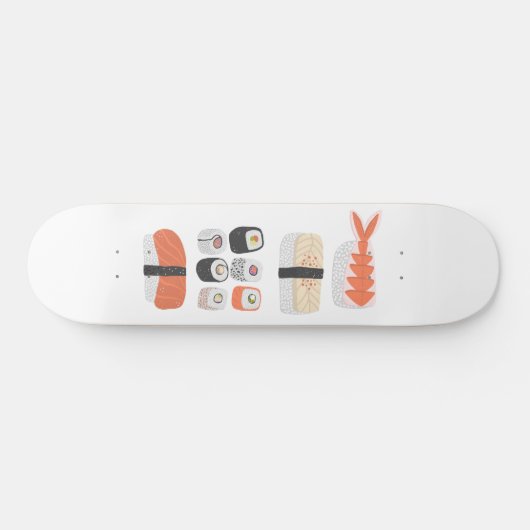 Japans Sushi Persoonlijk Skateboard (Horizontaal)