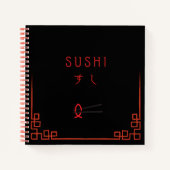 Japans Sushi Recepten Notitieboek (Voorkant)