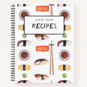 Japans Sushi Recipe Book Notitieboek (Voorkant)
