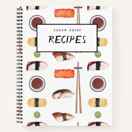Japans Sushi Recipe Book Notitieboek