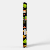 Japans sushi-visschotel op zwart Case-Mate iPhone case (Achterkant / Rechts)