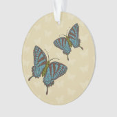 Japans Swallowtail Acryl Ornament (voorkant)