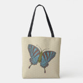 Japans Swallowtail All-Over-Print Tas (Achterkant)