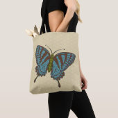 Japans Swallowtail All-Over-Print Tas (Dichtbij)