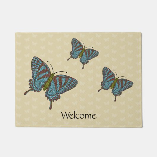 Japans Swallowtail Deurmat (Voorkant)