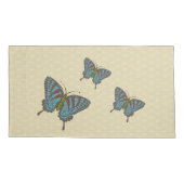 Japans Swallowtail Kussensloop (Achterkant)