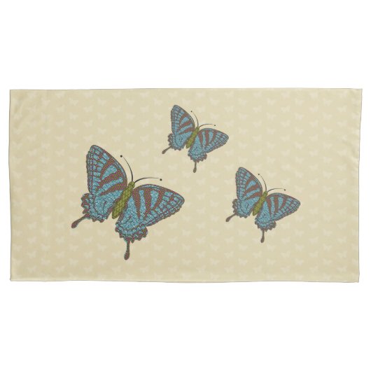 Japans Swallowtail Kussensloop (Voorkant)