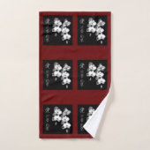 Japans symbool: liefde eer belofte bad handdoek (Handdoek)