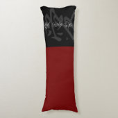 Japans symbool: liefde eer belofte lichaamskussen (Voorkant Verticaal)