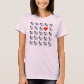 Japans T-shirt van Chin Love (Voorkant)