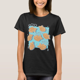 Japans Taiyaki vispatroon T-shirt