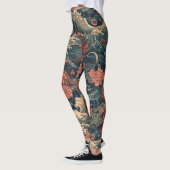 Japans Tattoo Art Zee Creatures Leggings (Links)