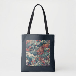 Japans Tattoo Art Zee Draken Tote Bag