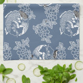  Japans Tattoo Koi (Carp) Theedoek (Gevouwen)