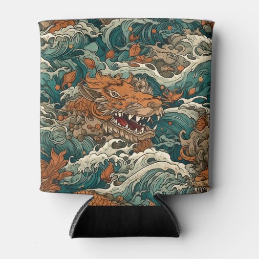 Japans Tattoo Kunst Blikjeskoeler (Voorkant)