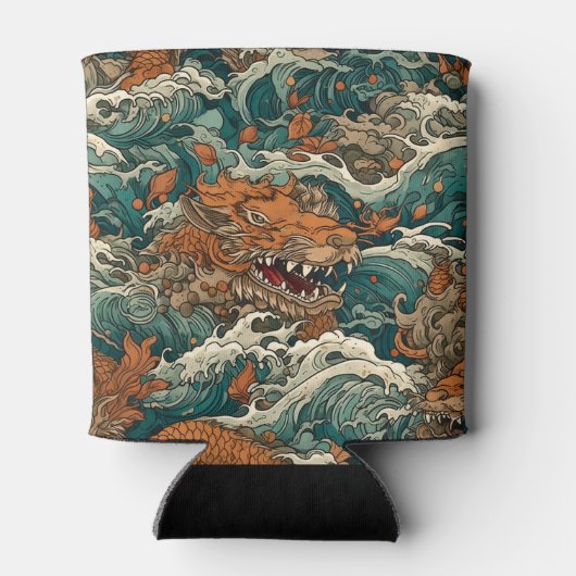 Japans Tattoo Kunst Blikjeskoeler (Achterkant)