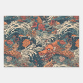 Japans Tattoo Kunst Inpakpapier Vel (Voorkant 2)