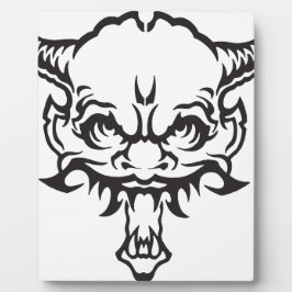 Japans Tattoo Oni Demon Fotoplaat