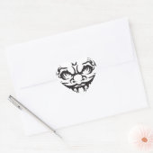Japans Tattoo Oni Demon Hart Sticker (Envelop)