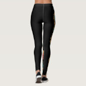 Japans Tattoo stijl Dragon Leggings (Achterkant)