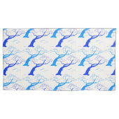 Japans tekenboompatroon in de stijl van kersen in kussensloop (Voorkant-Links)