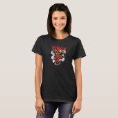 Japans Tengu Folklore Masker 3 T-shirt (Voorkant volledig)