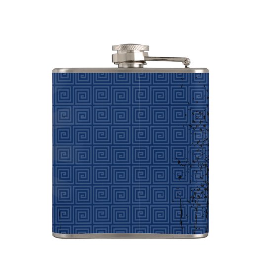 Japans Tengu Yokai monster Heupfles (Achterkant)