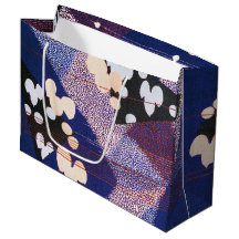 Japans textiel, bladpatroon