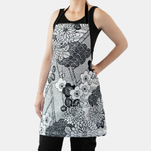 Japans textiel, Floral Pattern Schort