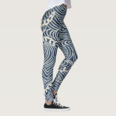 Japans textiel, golfpatroon Leggings (Rechts)